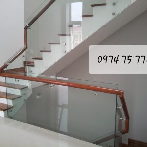 Báo giá cầu thang kính tại miền Bắc Nội Thất Vương Gia