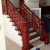 Cầu thang gỗ hiện đại nội thất vương gia