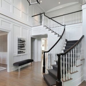 Cầu thag gỗ cổ điển nội thất vương gia