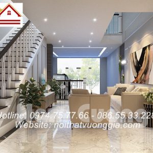 Cầu thang gỗ cổ điển