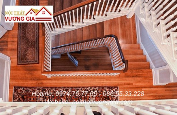 Mặt bậc cầu thang nội thất vương gia