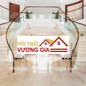 Cầu thang kính cường lực tại Hải Phòng