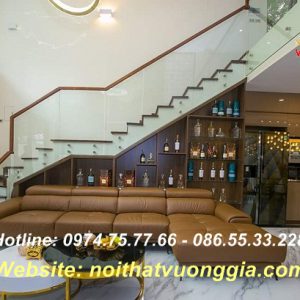 cầu thang kính đẹp,nội thất vương gia