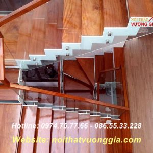 Mặt bậc gỗ cầu thang - nội thất vương gia