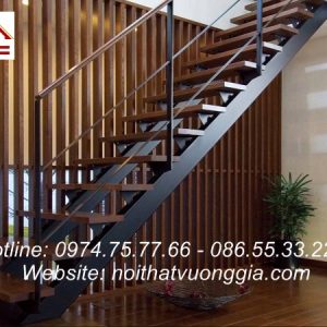 cầu thang xương cá nội thất vương gia