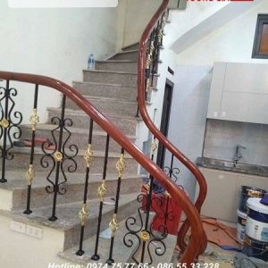 cầu thang sắt song,nội thất vương gia