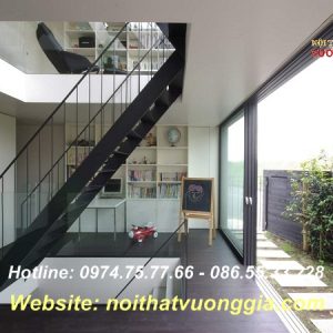 cầu thang sắt song - nội thất vương gia