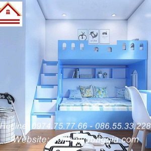 Nội thất phòng trẻ em-bé trai- nội thất vương gia