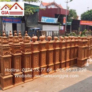 Trụ cầu thang nội thất vương gia