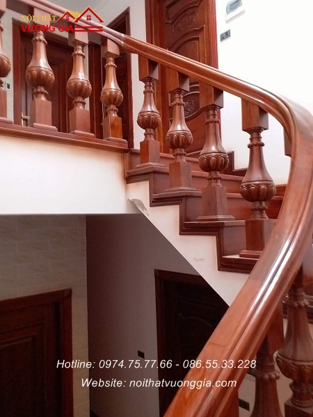 20 Mẫu cầu thang gỗ đẹp Các loại gỗ phổ biến trong làm cầu thang