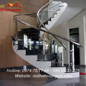 Báo giá cầu thang kính cường lực tại Vĩnh Phúc