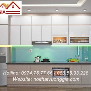 Báo giá kính màu ốp bếp chịu nhiệt tại Hà Nội