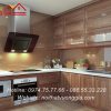 Kính màu ốp bếp nội thất vương gia