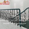 Cầu thang sắt tay vịn gỗ tại Hạ Hòa Phú Thọ