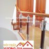 Cầu thang kính cường lực tại Quế Võ Bắc Ninh