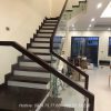 Cầu thang kính cường lực tại Thanh Trì Hà Nội