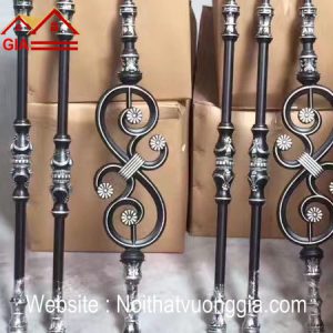 Cầu thang nhôm đúc đẹp nhất