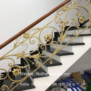 cầu thang sắt nghệ thuật đẹp nhất