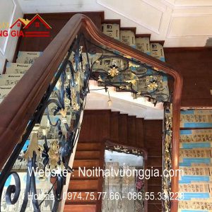 cầu thang sắt nghệ thuật đẹp nhất