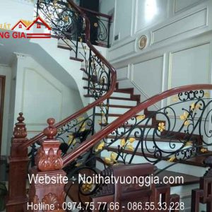 cầu thang sắt nghệ thuật đẹp nhất