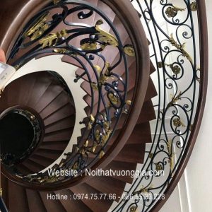 cầu thang sắt nghệ thuật đẹp nhất