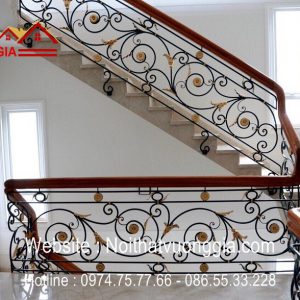 cầu thang sắt nghệ thuật đẹp nhất