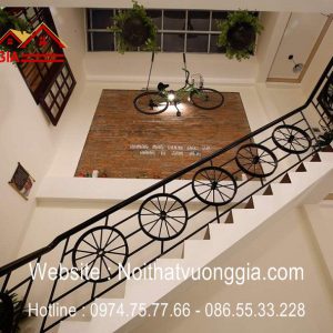 cầu thang sắt hiện đại nhất
