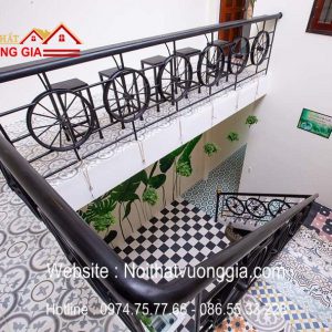 cầu thang sắt hiện đại nhất