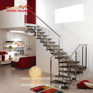 cầu thang xương cá đẹp nhất