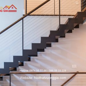 cầu thang xương cá đẹp nhất 27