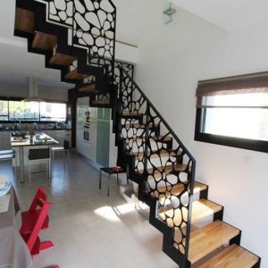 Cầu thang xương cá đẹp nhất