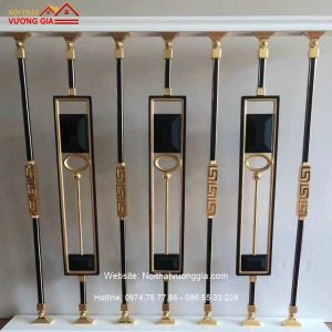 cầu thang nhôm đúc đẹp nhất