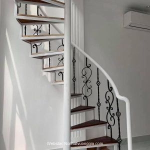 Báo giá cầu thang sắt tại Hoàng Mai