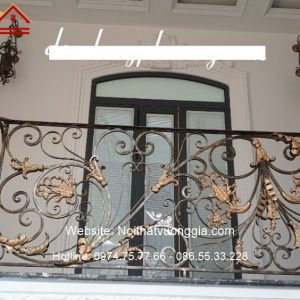 Cầu thang sắt nghệ thuật đẹp nhất