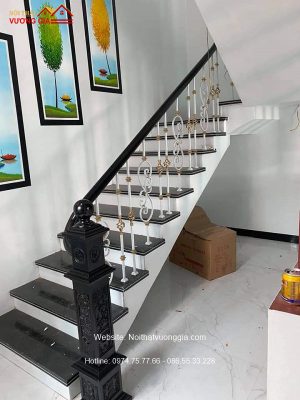báo giá cầu thang sắt tại Gia Lâm