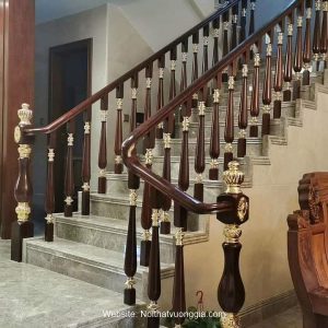cầu thang nhôm đúc hiện đại nhất