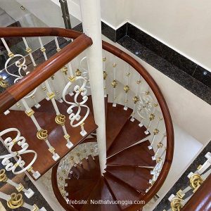 Cầu thang xoắn ốc đẹp nhất