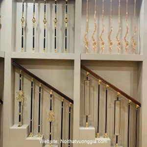 cầu thang nhôm đúc hiện đại nhất