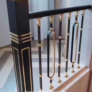 cầu thang nhôm đúc hiện đại nhất
