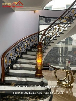 Báo giá cầu thang sắt đẹp