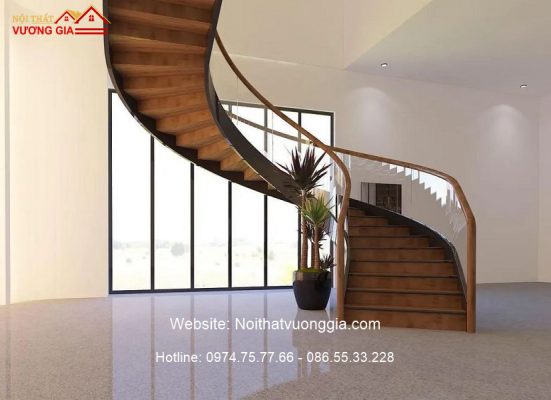 Cầu thang xoắn ốc tại Hải Dương
