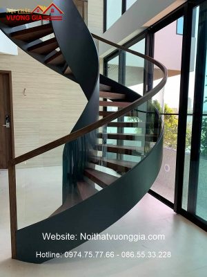 Báo giá cầu thang sắt đẹp