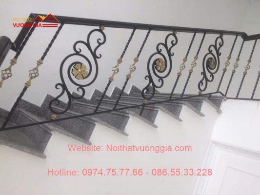 Báo giá cầu thang sắt đẹp